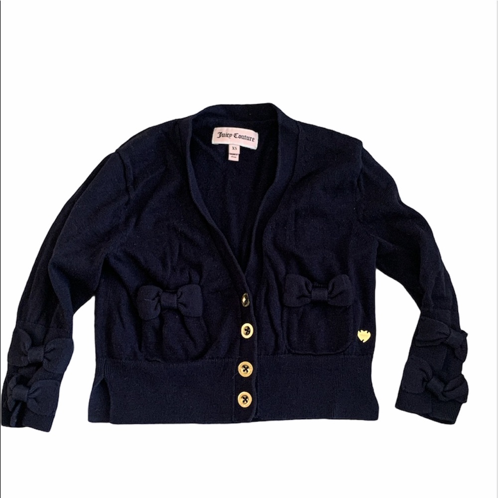 Juicy couture girls cardigan sz XS